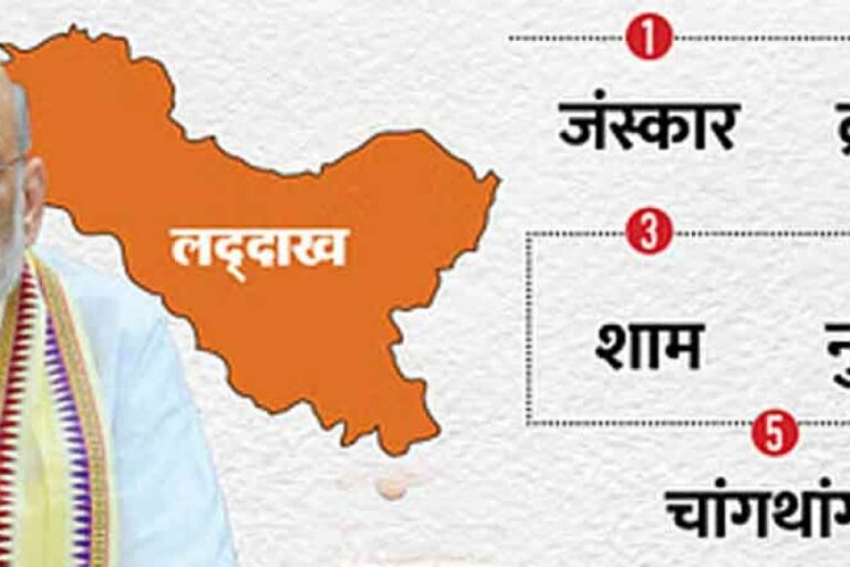 लद्दाख में पांच नए जिले बनाकर लोगों के लिए हरसंभव अवसर पैदा करेंगे, गृह मंत्री अमित शाह ने किया एलान