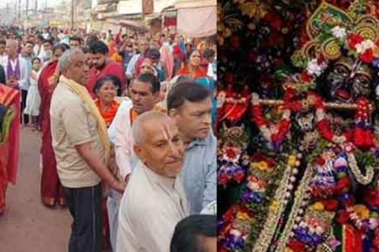 कृष्ण भक्ति का महासागर श्रीवृंदावन धाम, भक्ति&भूमि में साल में केवल एक बार होती है मंगला आरती