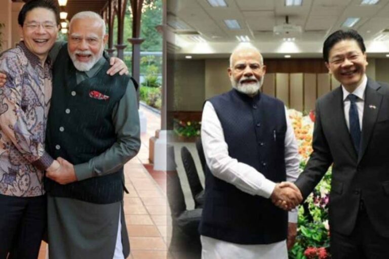 मोदी मिले सिंगापुर के प्रधानमंत्री से, दोनों देशों के संबंध ‘व्यापक रणनीतिक साझेदारी’ तक पहुंचे