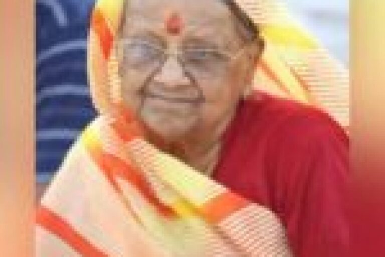 जोधपुर में पूर्व विधायक एवं भाजपा के वरिष्ठ नेता सूर्यकांता व्यास का निधन