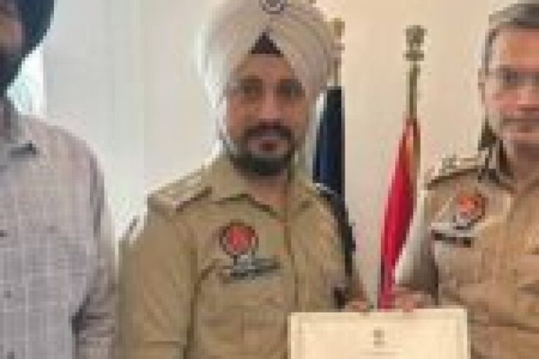 Punjab के कीरतपुर साहिब Police Station को राष्ट्रीय स्तर पर आठवां स्थान, पंजाब में पहला नंबर, गृह मंत्रालय ने की तारीफ