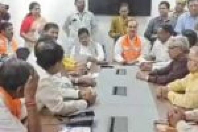 रामगढ़ सीट पर होने वाले उपचुनाव की तैयारियों के संबंध में भाजपा प्रदेश अध्यक्ष  पहुंचे अलवर