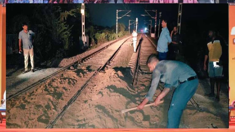 रायबरेली में ड्राइवर की सतर्कता से टला बड़ा रेल हादसा, पटरी न देख चालक ने रोकी ट्रेन, बालू के ढेर से ढंक गया था ट्रैक