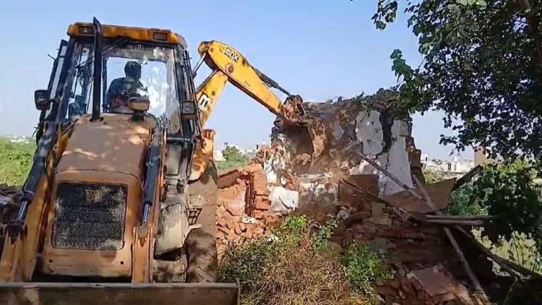 राजस्थान&भरतपुर में पशुपालन विभाग की जमीन कराई अतिक्रमण मुक्त