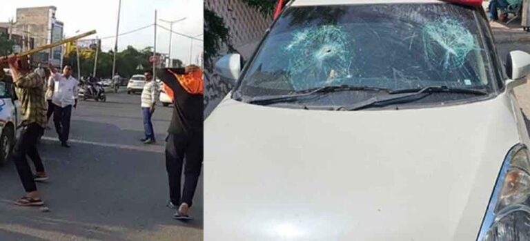 राजस्थान&नागौर में आरोपी को पकड़ने पहुंची पुलिस से मारपीट