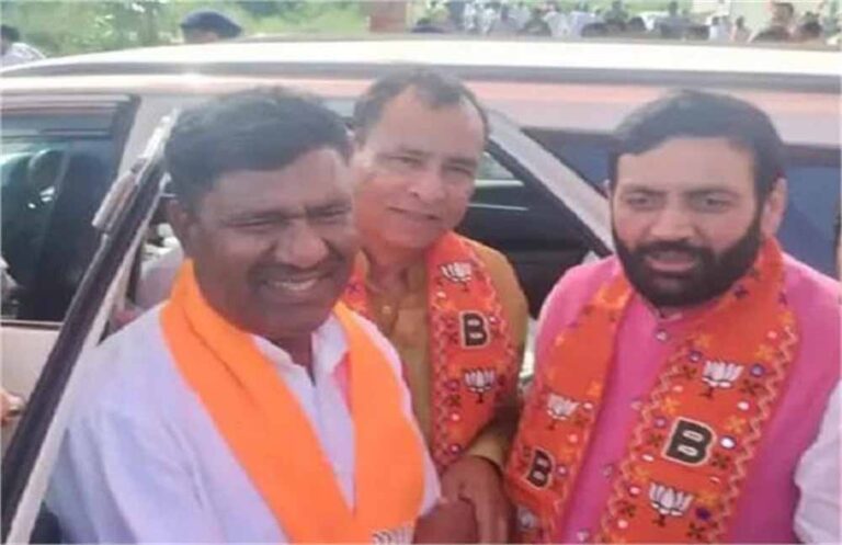 वोटिंग से 3 दिन पहले जजपा के प्रत्याशी रघुनाथ कश्यप ने पार्टी छोड़ भाजपा में हुए शामिल, JJP को लगा झटका