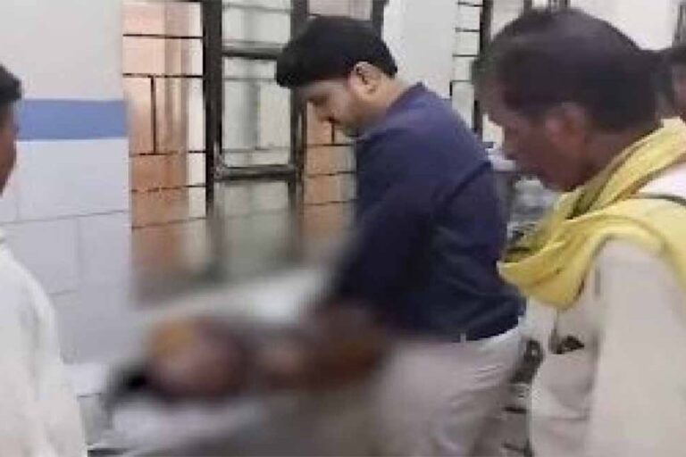 दो युवक अज्ञात वाहन की चपेट में आ गए, बाइक सवार की मौत, एक की हालत गंभीर