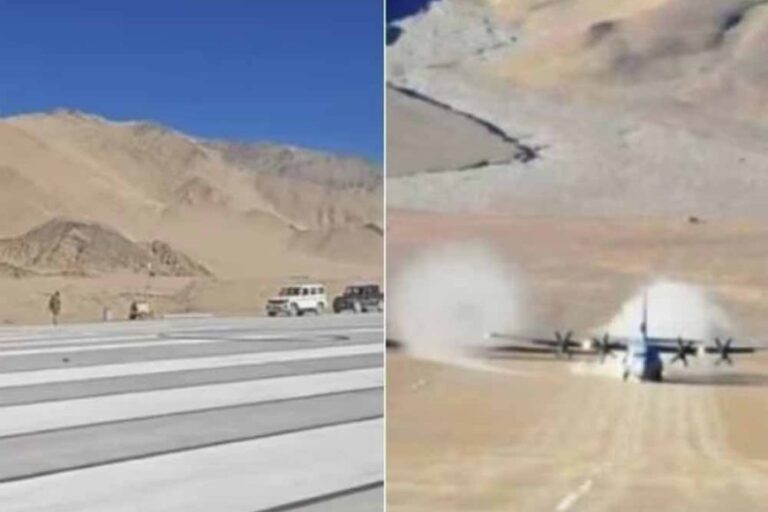 चीन पर लगाम, LAC की निगरानी भी हुई आसान, लद्दाख में भारत का सबसे ऊंची हवाई पट्टी जल्द शुरू होगी