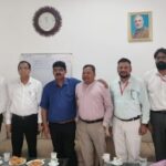 मध्यप्रदेश पुनर्गठन आयोग के सदस्य एवं सचिव द्वारा किया गया मेडिकल कॉलेज दतिया का दौरा