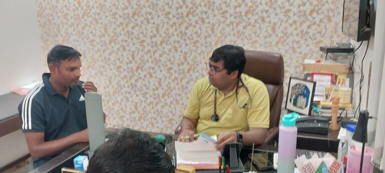 निःशुल्क स्वास्थ्य शिविर में एक सैंकड़ा से अधिक मरीजों ने उठाया लाभ, 82 मरीजों की हुई फाइब्रोस्कैन जांच